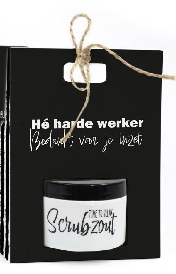 Hé harde werker! Bedankt voor je inzet!