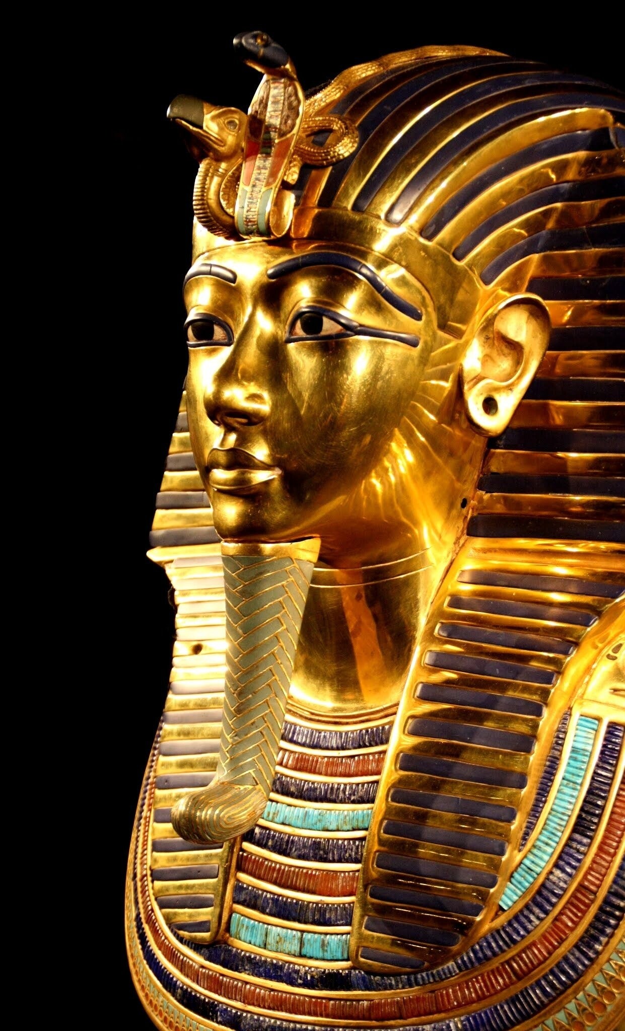 FA-0016 EGYPTISCH GOUDEN MASKER