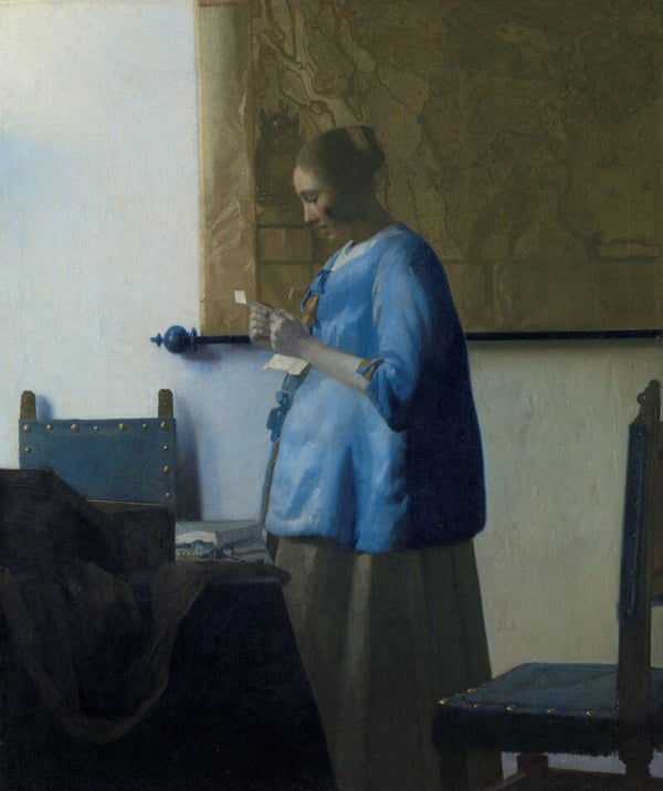 REL-0010-Brieflezende vrouw, Johannes Vermeer, ca. 1663