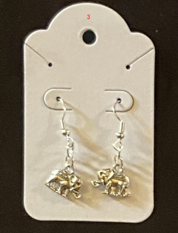 Earrings Elephant