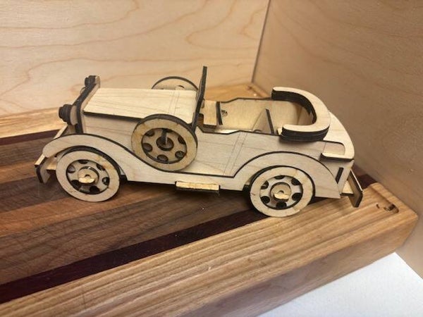 Convertible Car 3D wood Puzzle