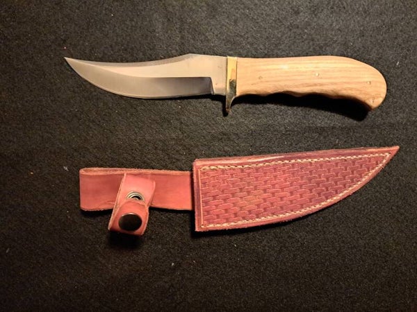 Stainless Steel 8.75in.  Clip Point Hunter Blade