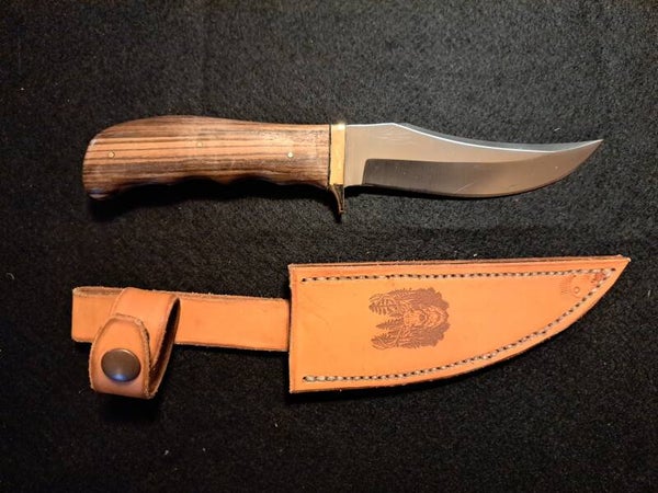 Stainless Steel 8.75in.  Clip Point Hunter Blade