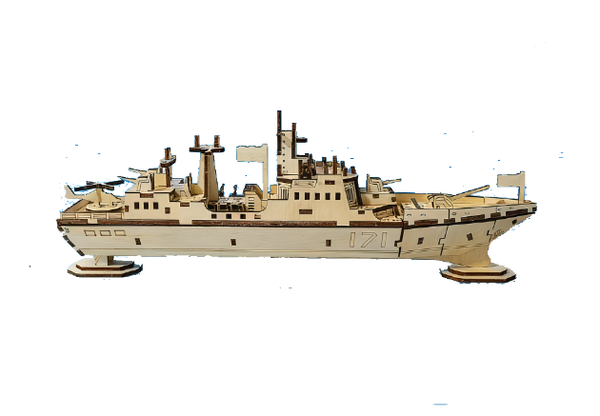 Warship 3D Wood Puzzle