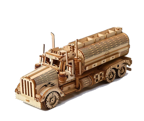 Tanker Truck 3D wood Puzzle