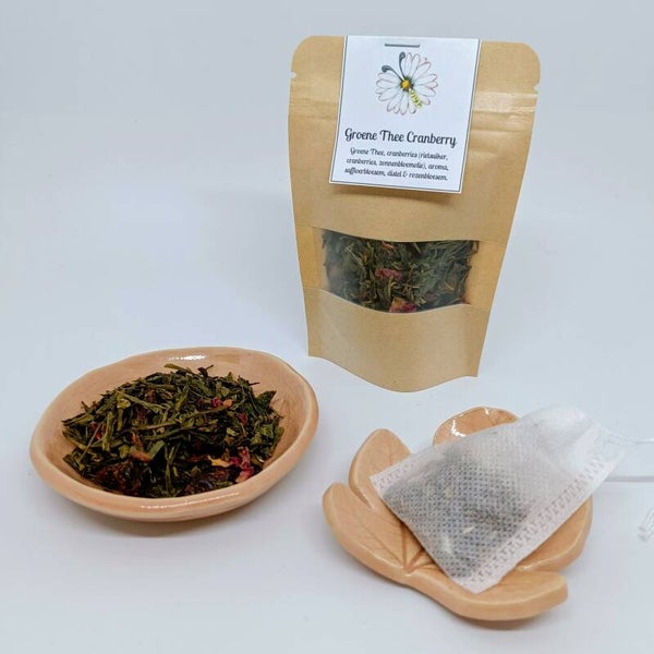 Groene thee cranberry