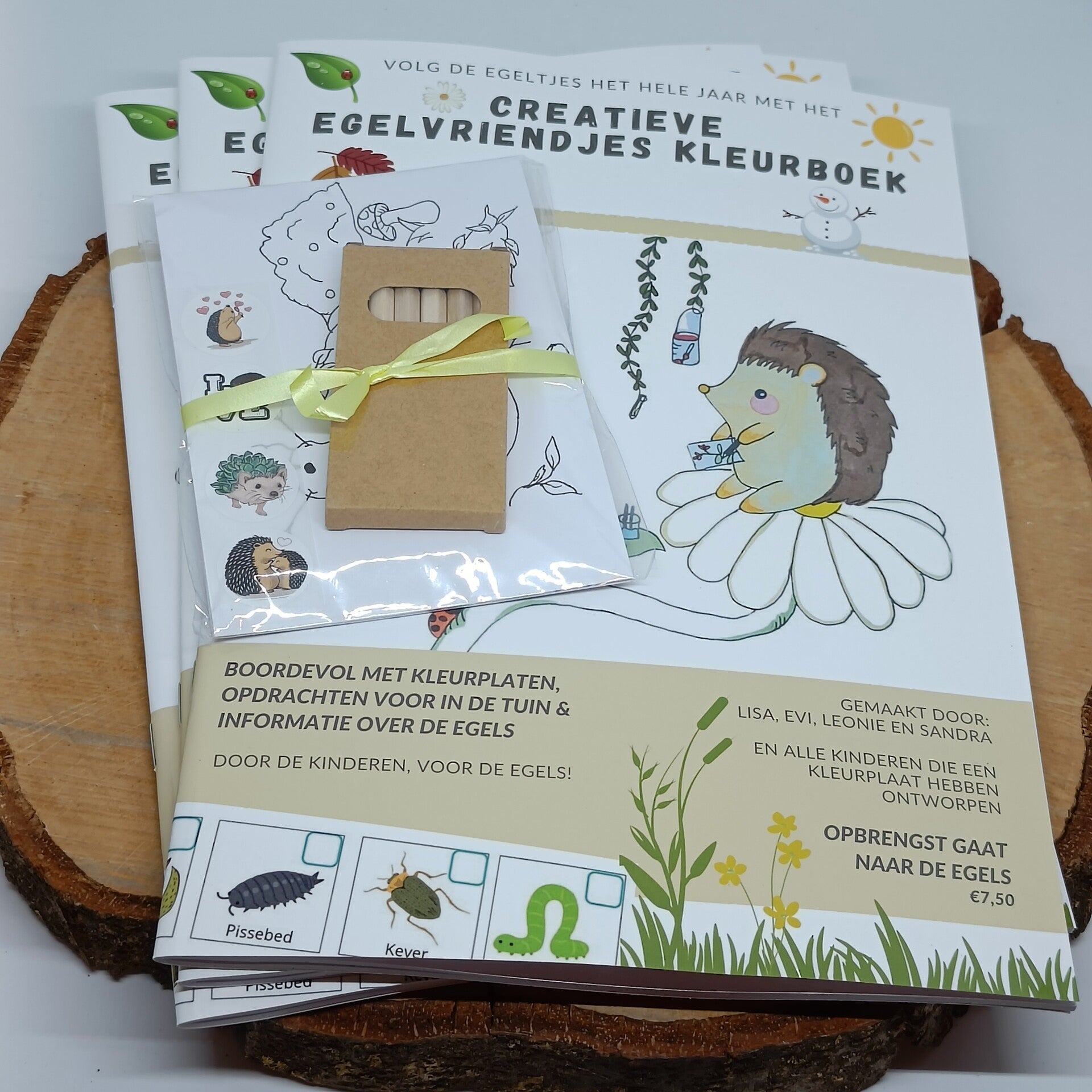 Kleurboek + inkleurkaarten