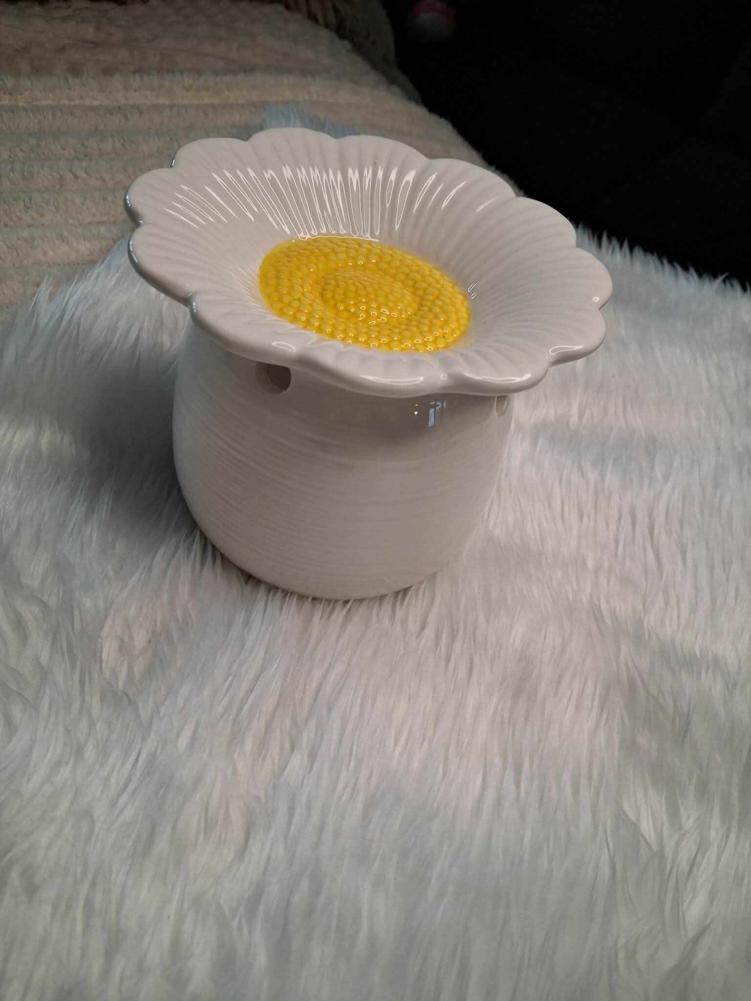 Store blomst duftlampe