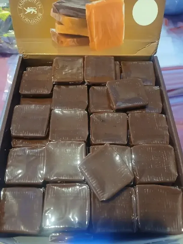 palet caramel chocolat