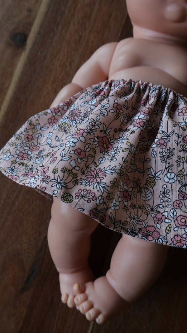 Gordi rok vintage roze bloemen