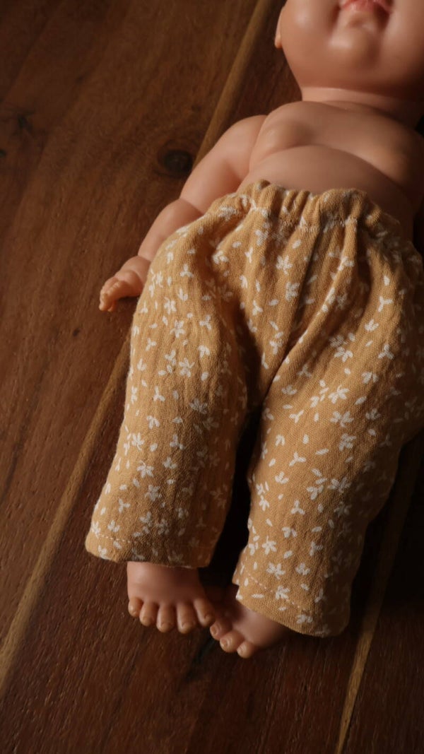 Gordi broekje flora geel