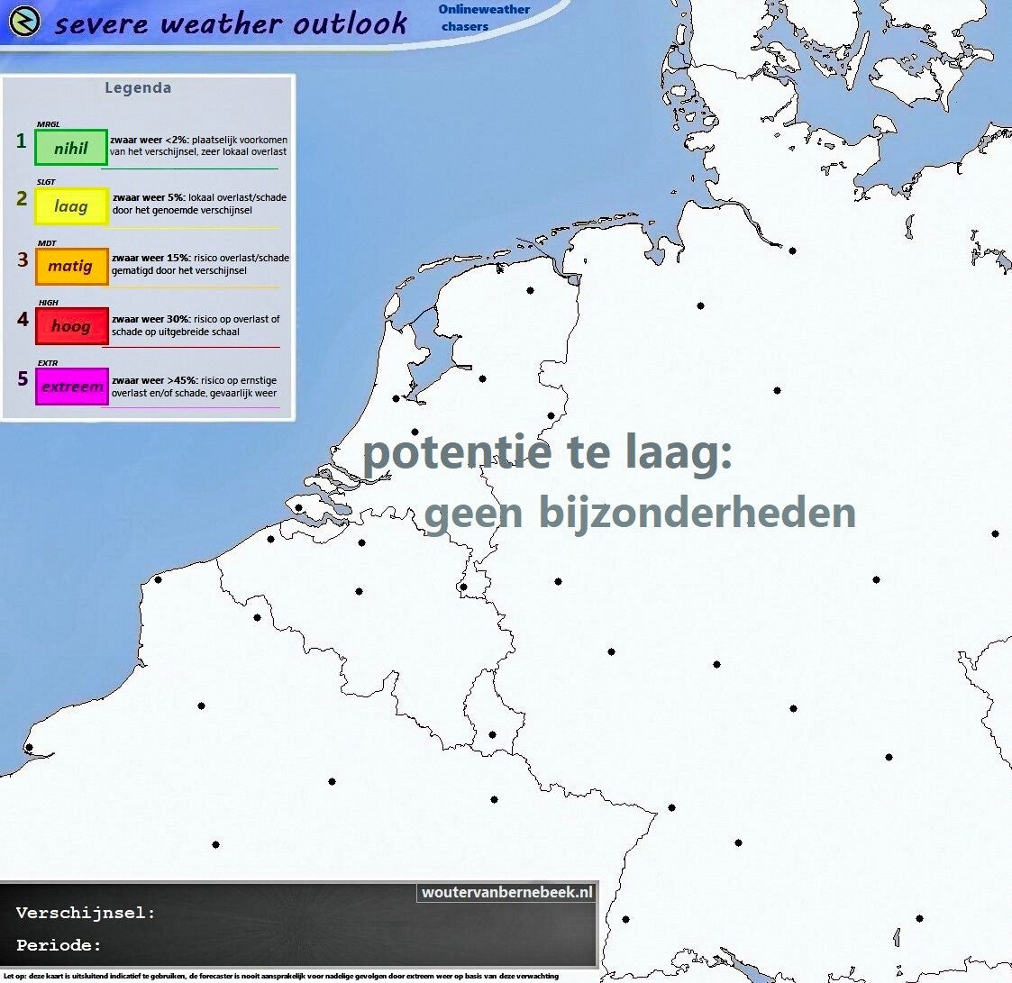 Forecast onweer / bijzondere verschijnselen (+24 uur), woutervanbernebeek.nl
