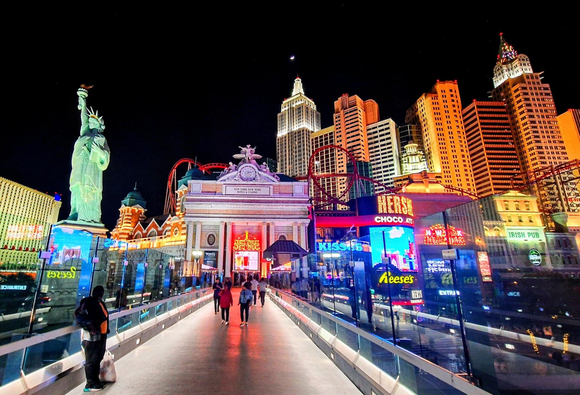 Las Vegas bij nacht, 11/12 april 2024