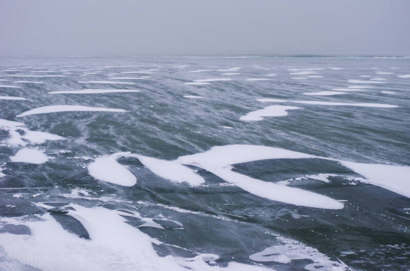 Bevroren Markermeer, januari 2013
