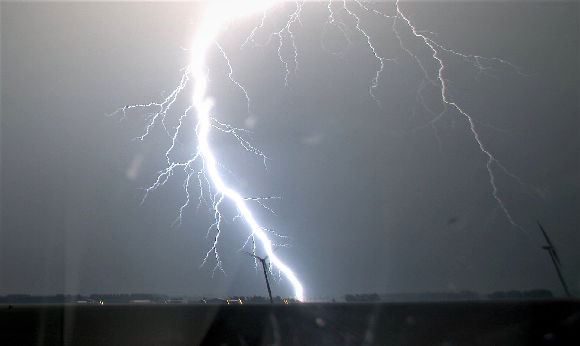 Zwaar onweer Flevoland, 2 juli 2015