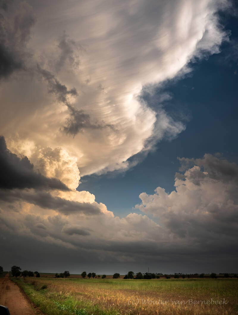 LP supercell OK/Kansas, 13 mei 2022