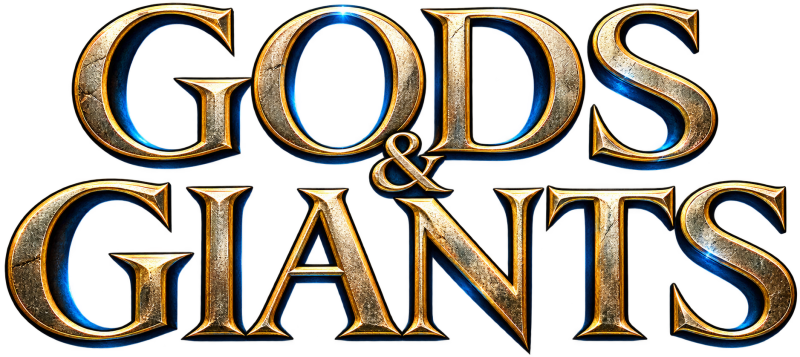 "Gods & Giants" Novel Series Logo
