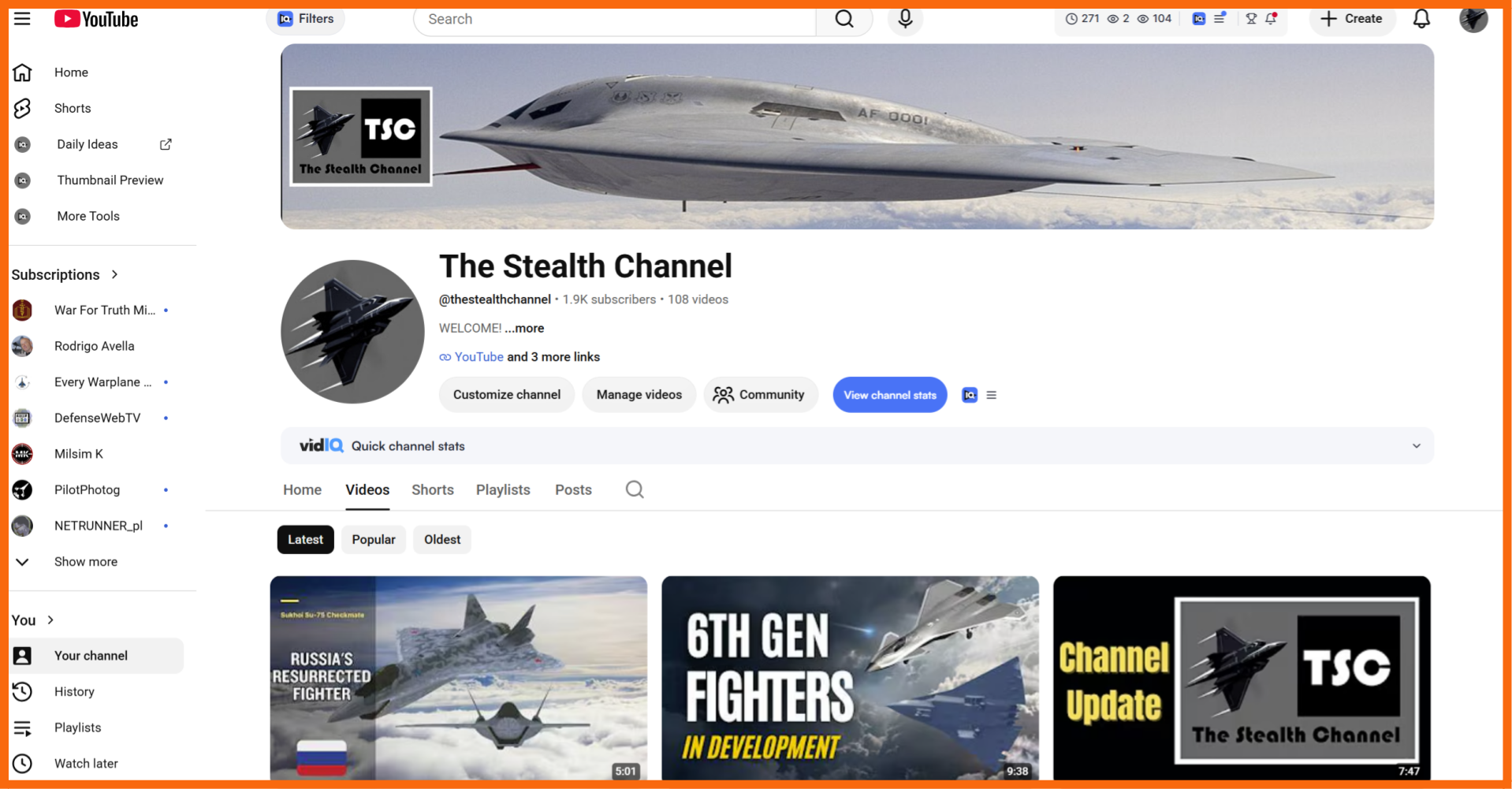 YouTube Channels