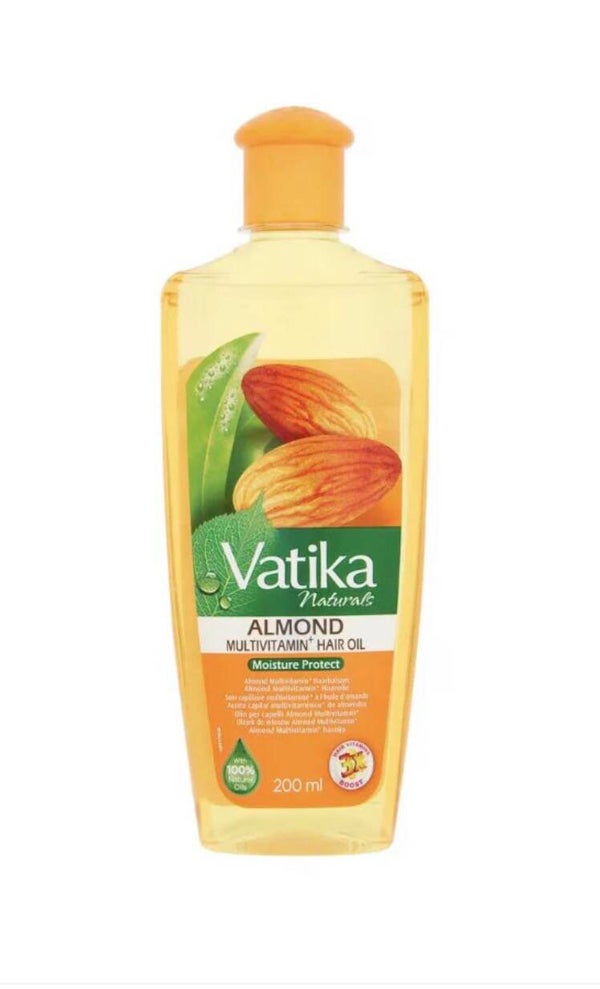 Vatika Naturals Multivitamin Enriched Almond Hair Oil 200ml