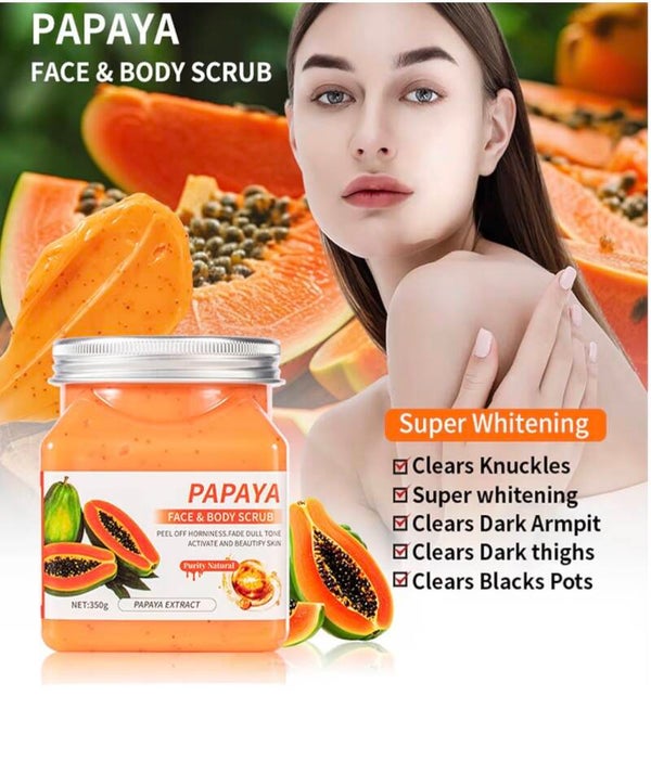 papaya face&body scrub