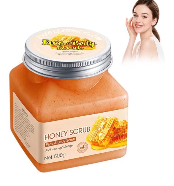 honey face&body scrub 500g