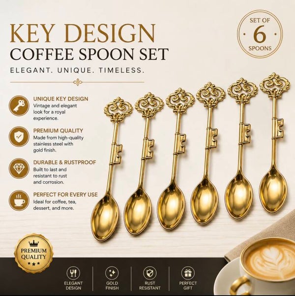 Golden  Coffe spoon