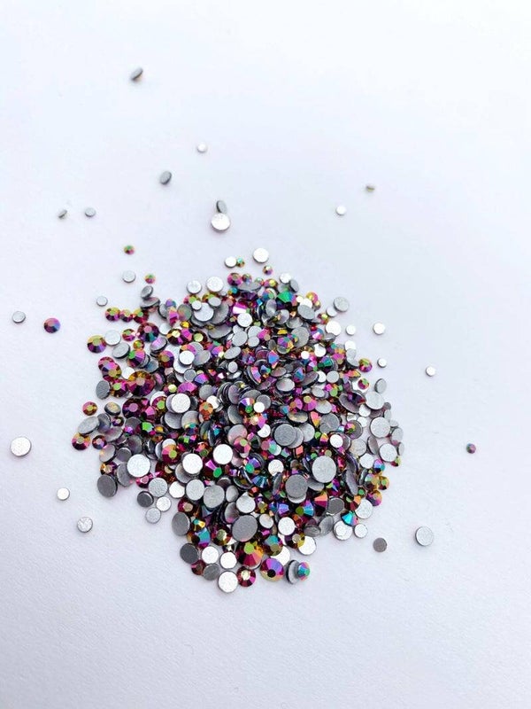 Rainbow Glitter steentjes
