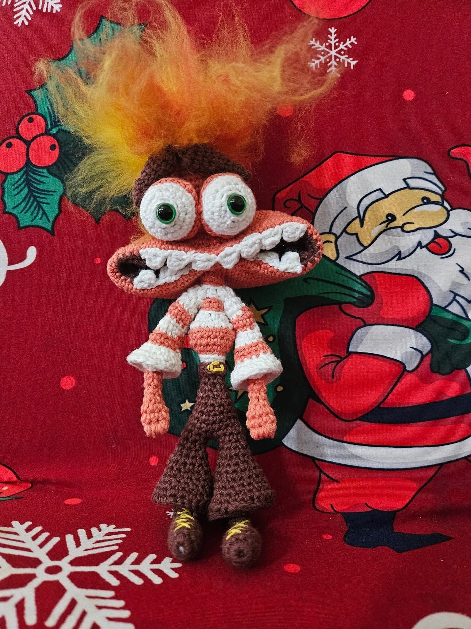 Amigurumi doll anxiety