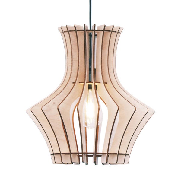 Suillus Hanglamp – Tijdloos design met zachte vormen in twee kleuren