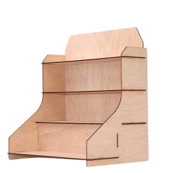 Displaystandaard met Presentatieplanken – Voor Kleine Producten & Productpresentatie
