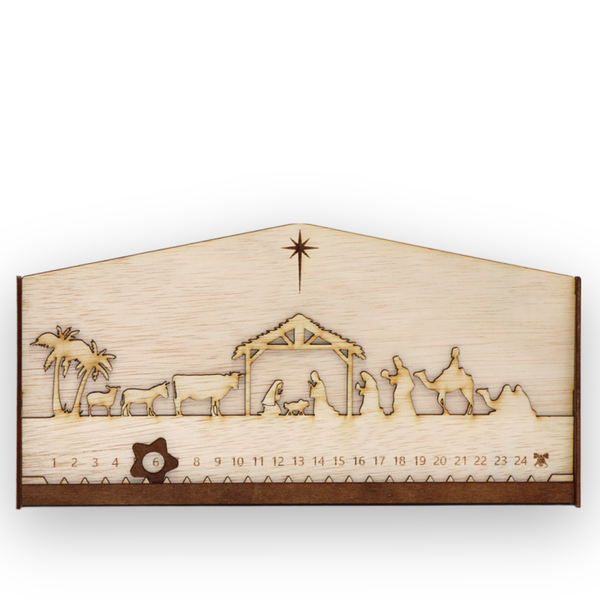 Design Adventskalender Kerststal | Sfeervolle Kerstdecoratie