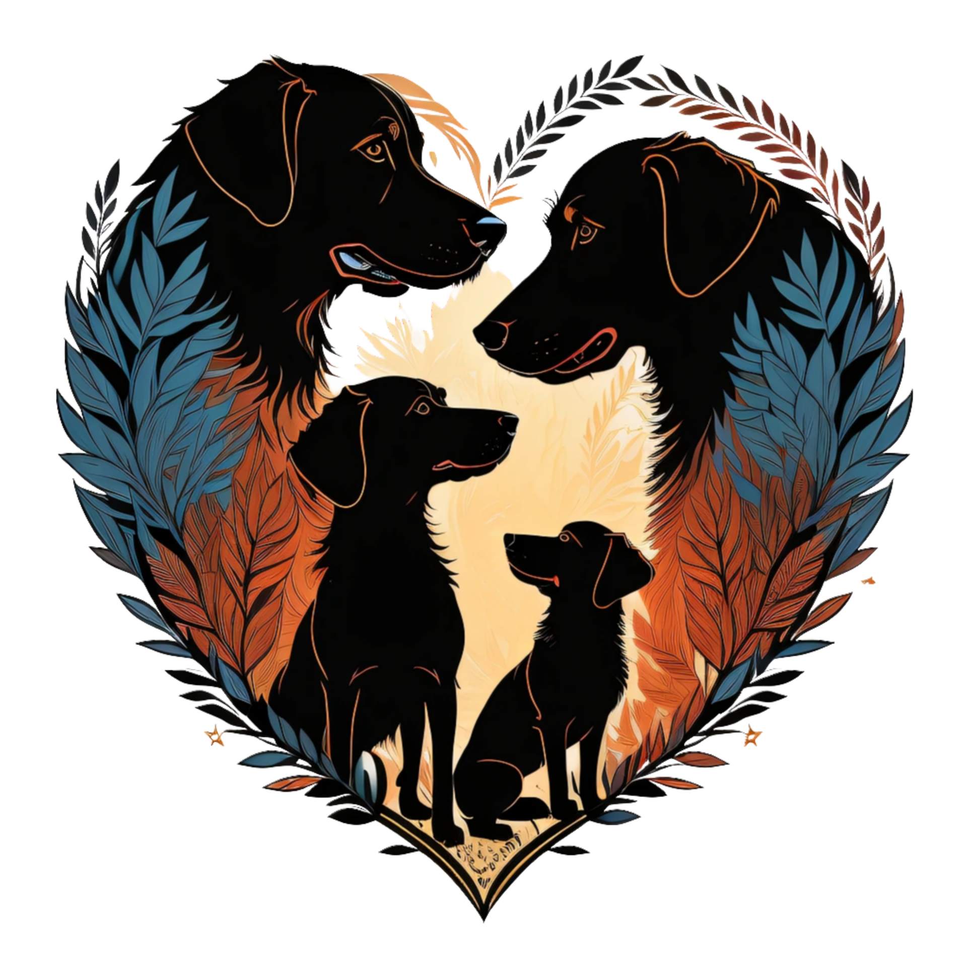 Bügelbild „Hundemotiv“ – für kleine & große Hundefans