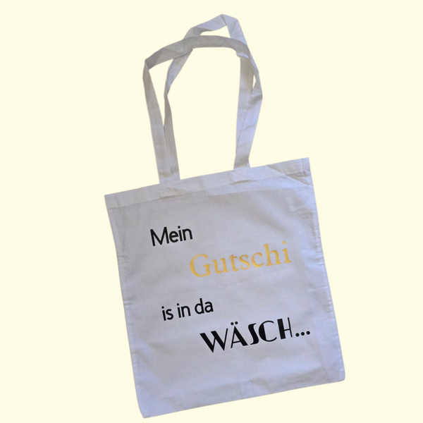 Stofftasche "Mein Gutschi is in da Wäsch"