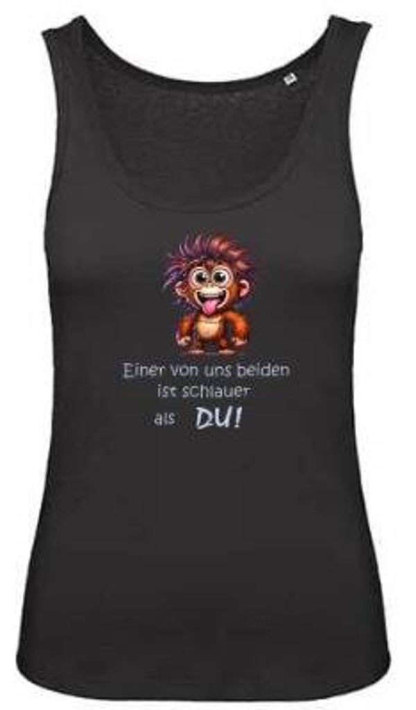 Tank Top „Einer von uns beiden ist schlauer als du“