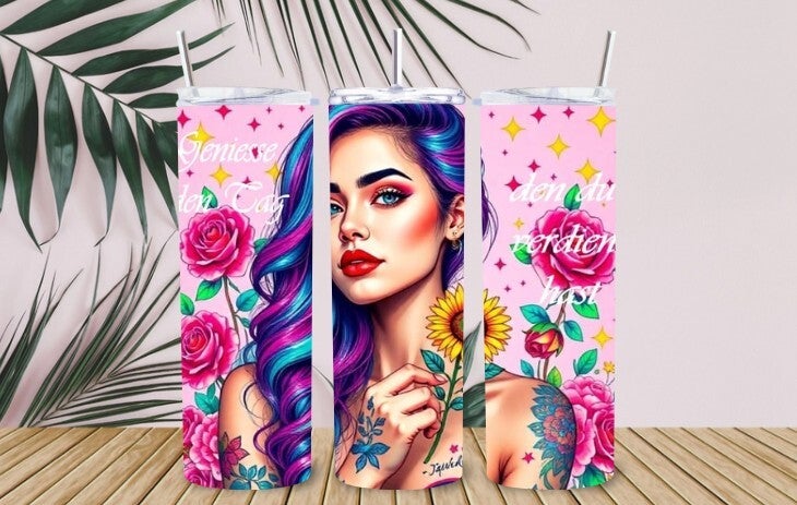 Tumbler "Geniesse den Tag den du verdient hast"