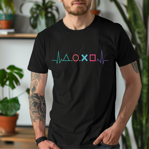 T-Shirt „Playstation Symbole“