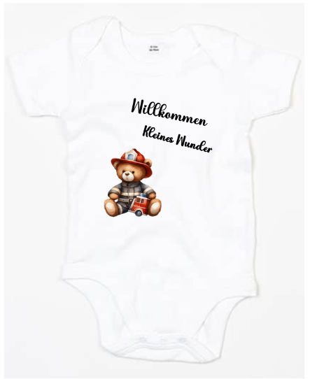 👶 Babybody „Willkommen kleines Wunder“