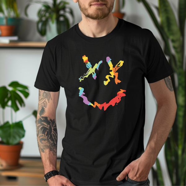 T-Shirt „Laugh Smiley“