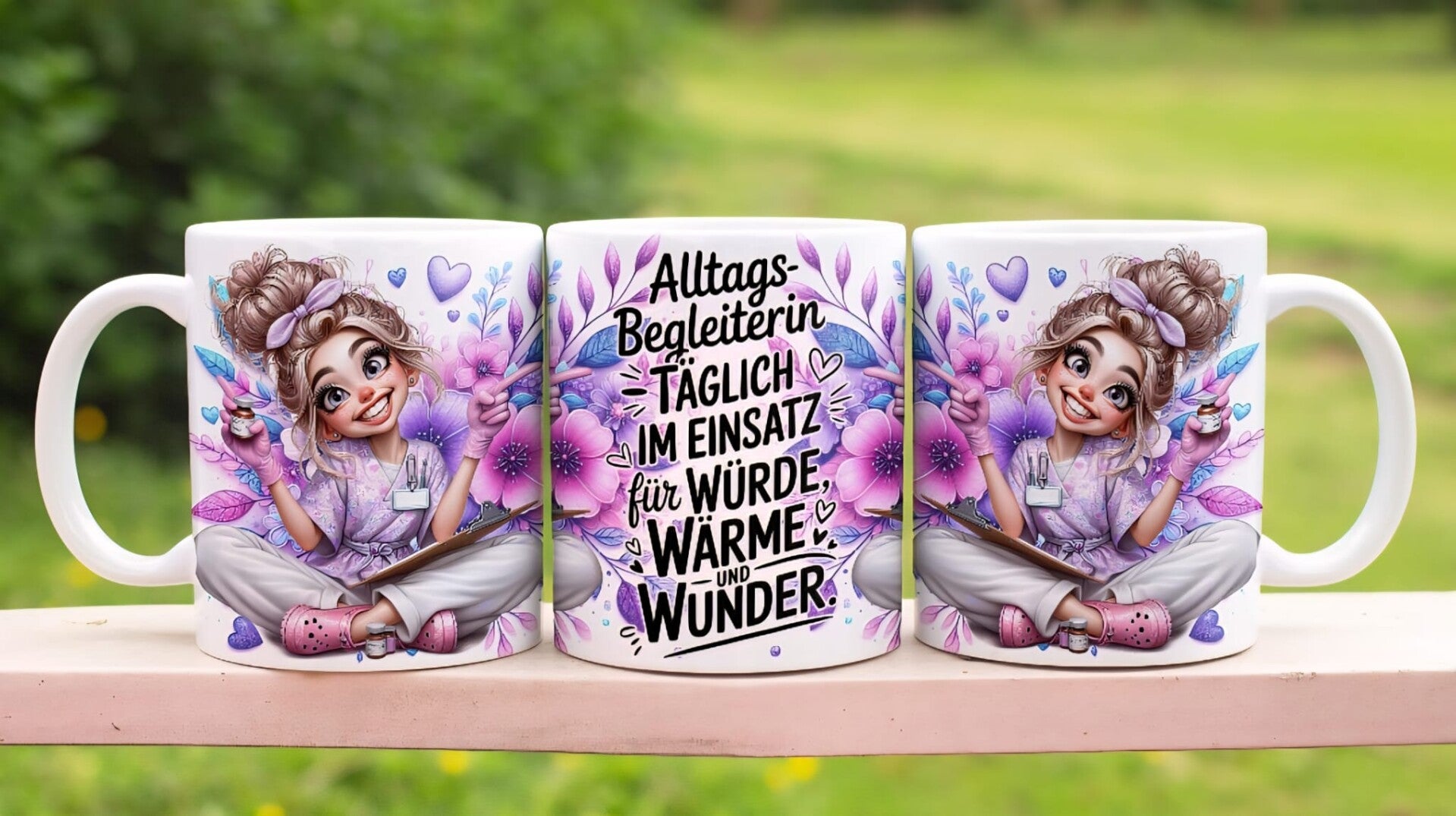 Kaffeetasse "Altagsbegleiterin"