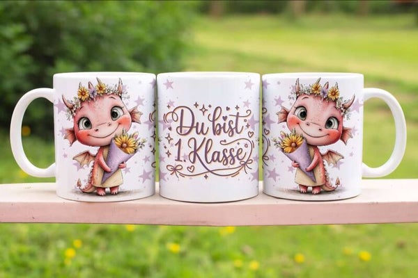 Tasse „Du bist 1. Klasse“
