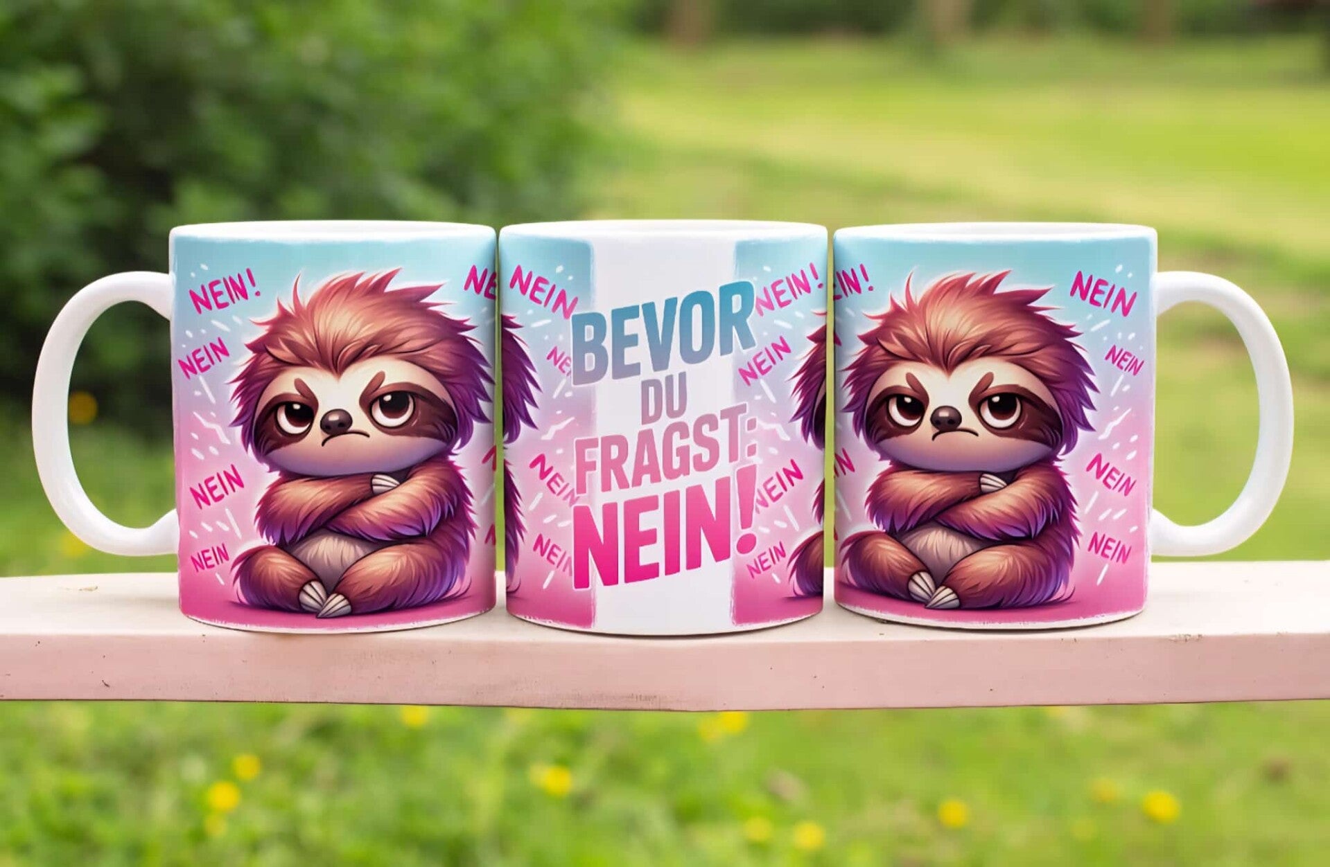 Tasse „Bevor du fragst: NEIN“ 😎