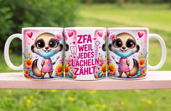 Tasse „ZFA – weil jedes Lächeln zählt“ 😁
