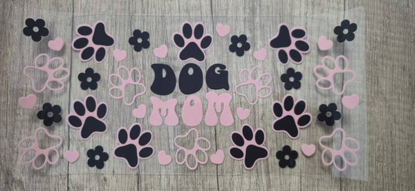Sticker mit dem Thema „Dog Mom“