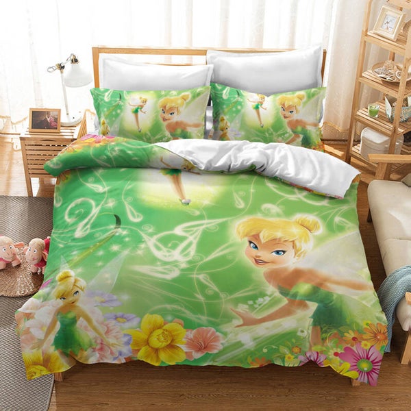 Tinker Bell Disney Beddengoed Collectie, Met Kussensloop!
