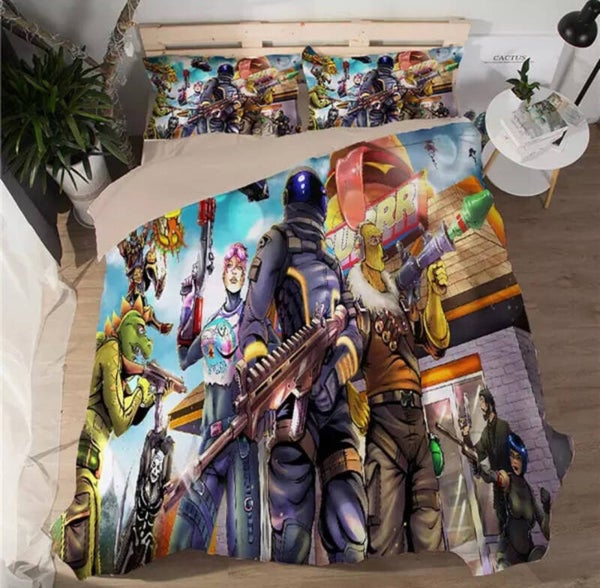 Fortnite Collectie, Beddengoed, Met Kussensloop