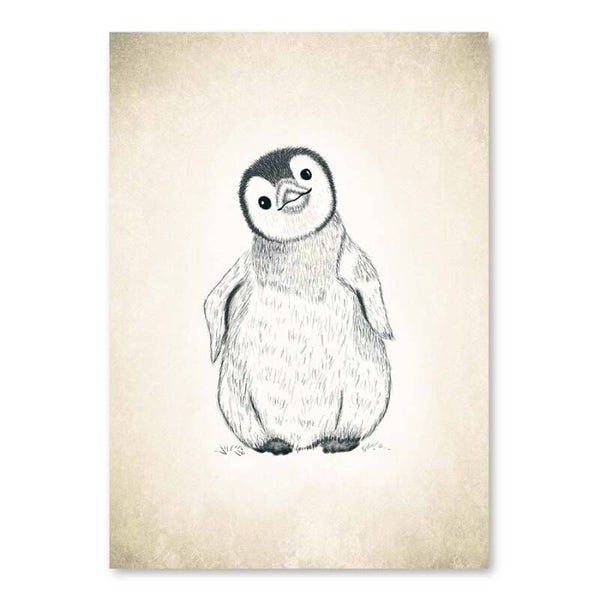 Dierenposter pinguïn 