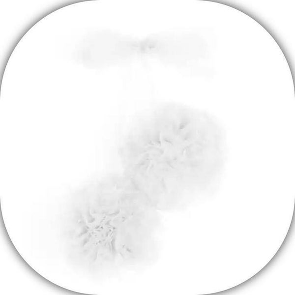 Chiffon pom pom 