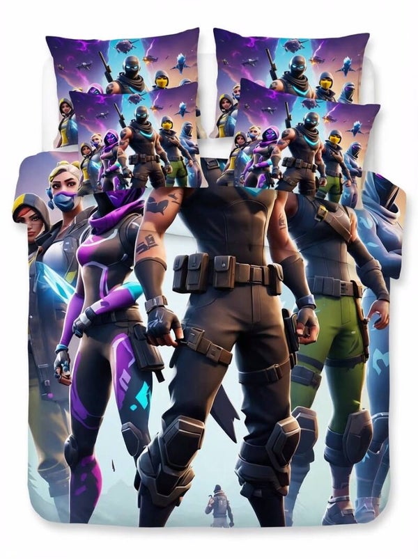 Fortnite Collectie Dekbedovertrek – Inclusief Kussensloop
