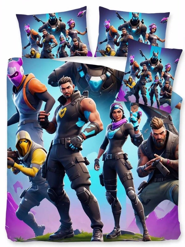 Fortnite Collectie Dekbedovertrek – Inclusief Kussensloop