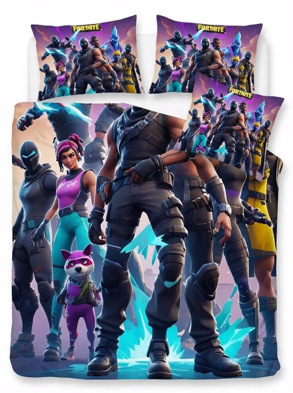 Fortnite Collectie Dekbedovertrek – Inclusief Kussensloop